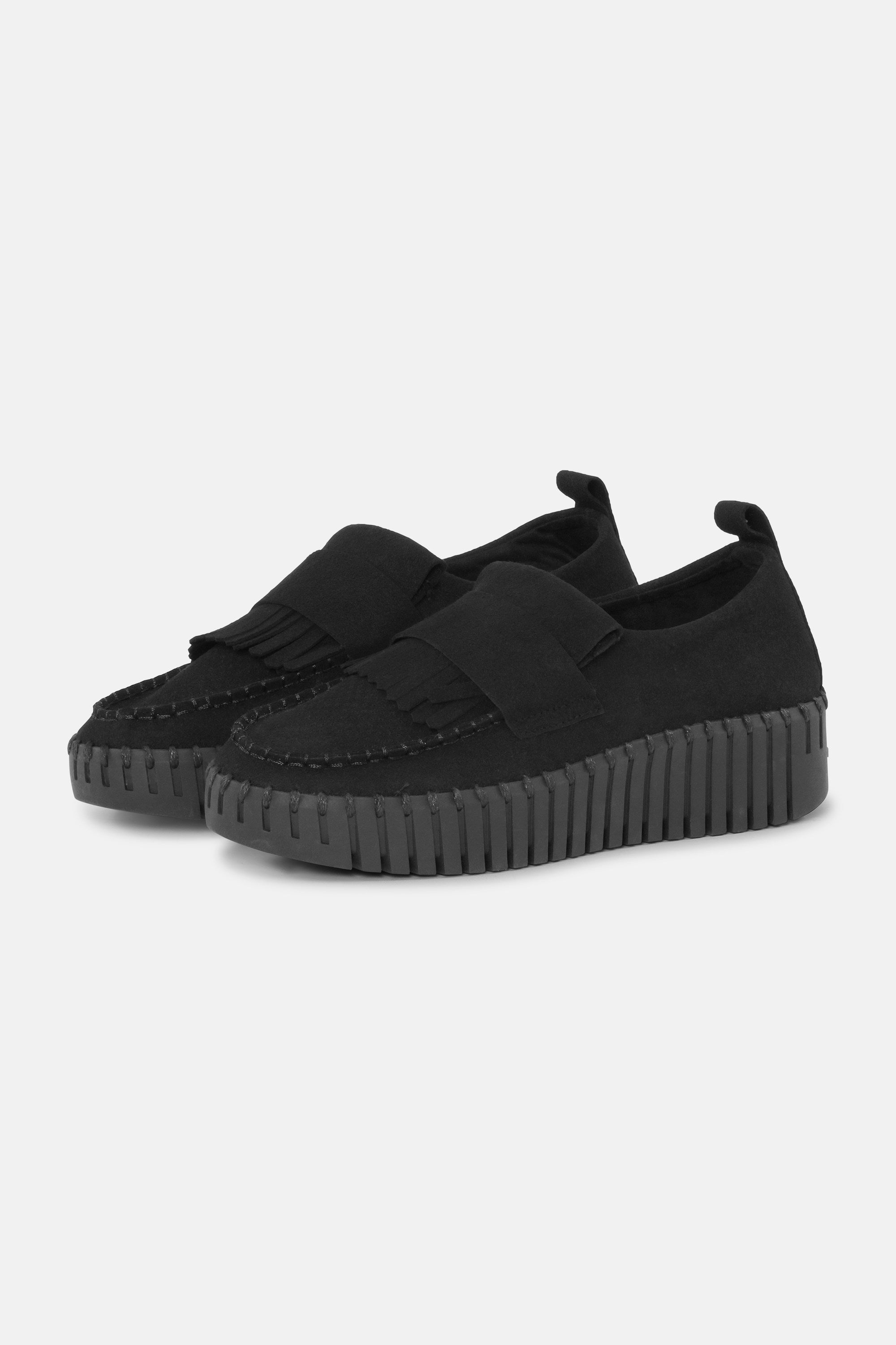Tulip Loafer - Black Black
